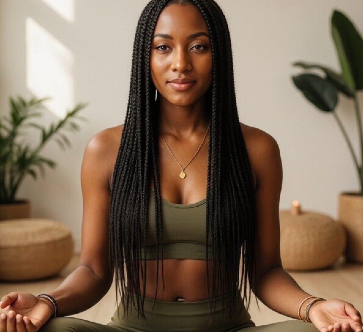 Aisha — yoga studio owner avatar