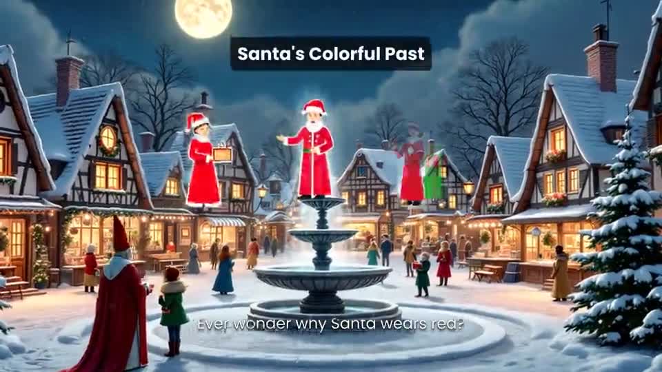Santa's Makeover: From St. Nick to Coca-Cola Icon 🎅🥤