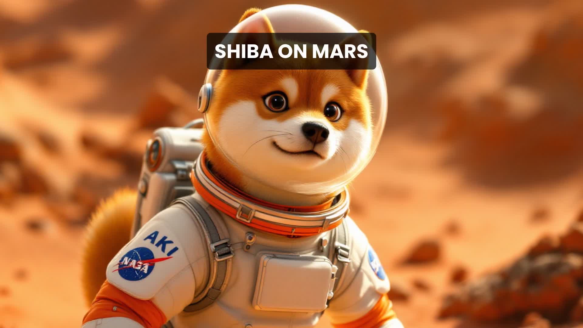 Shiba Inu's Mars Adventure 🐕🚀