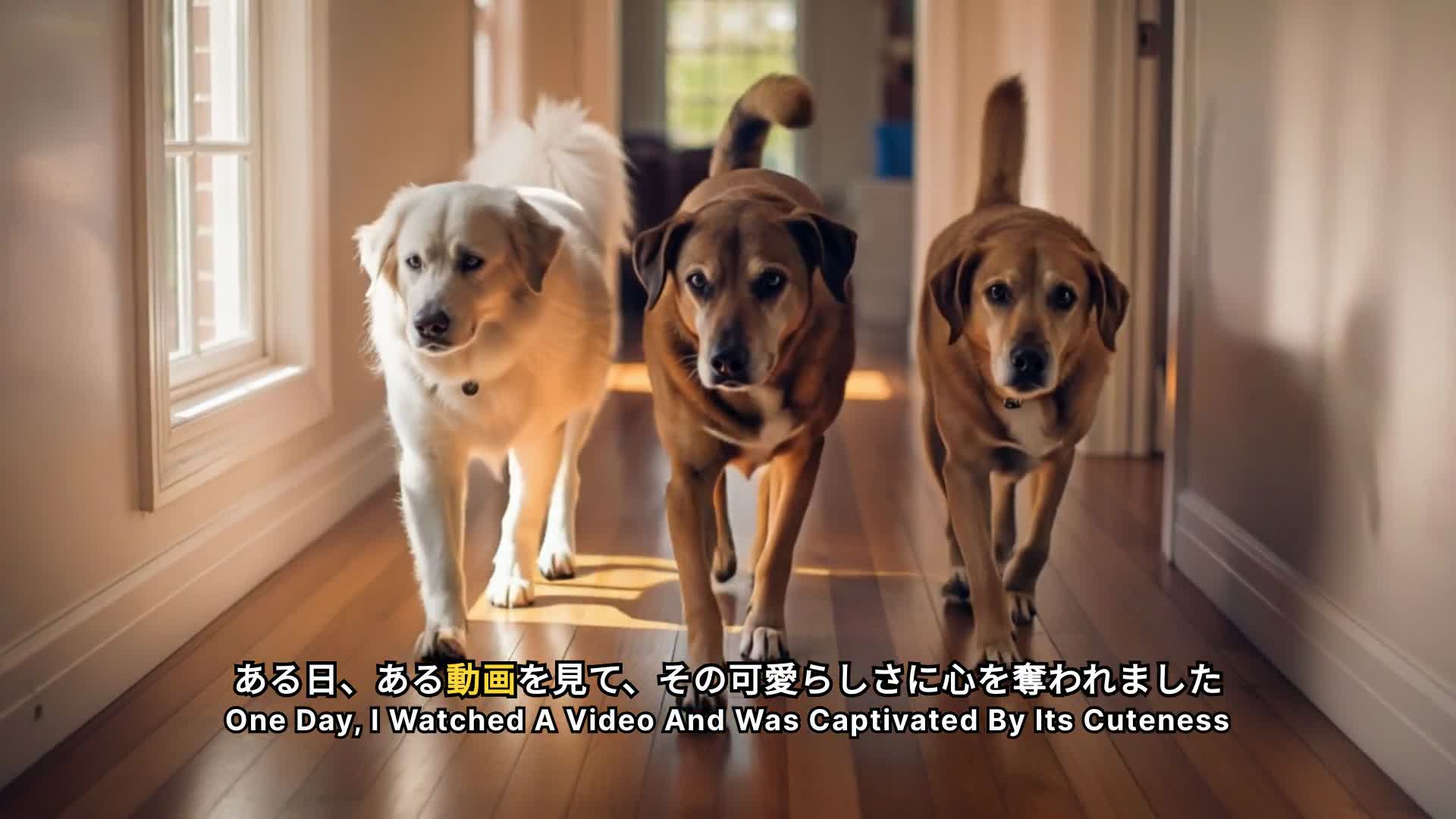 目が見えなくても、光を感じられる ― 盲目の犬ロコと2匹の忠実な友達の物語