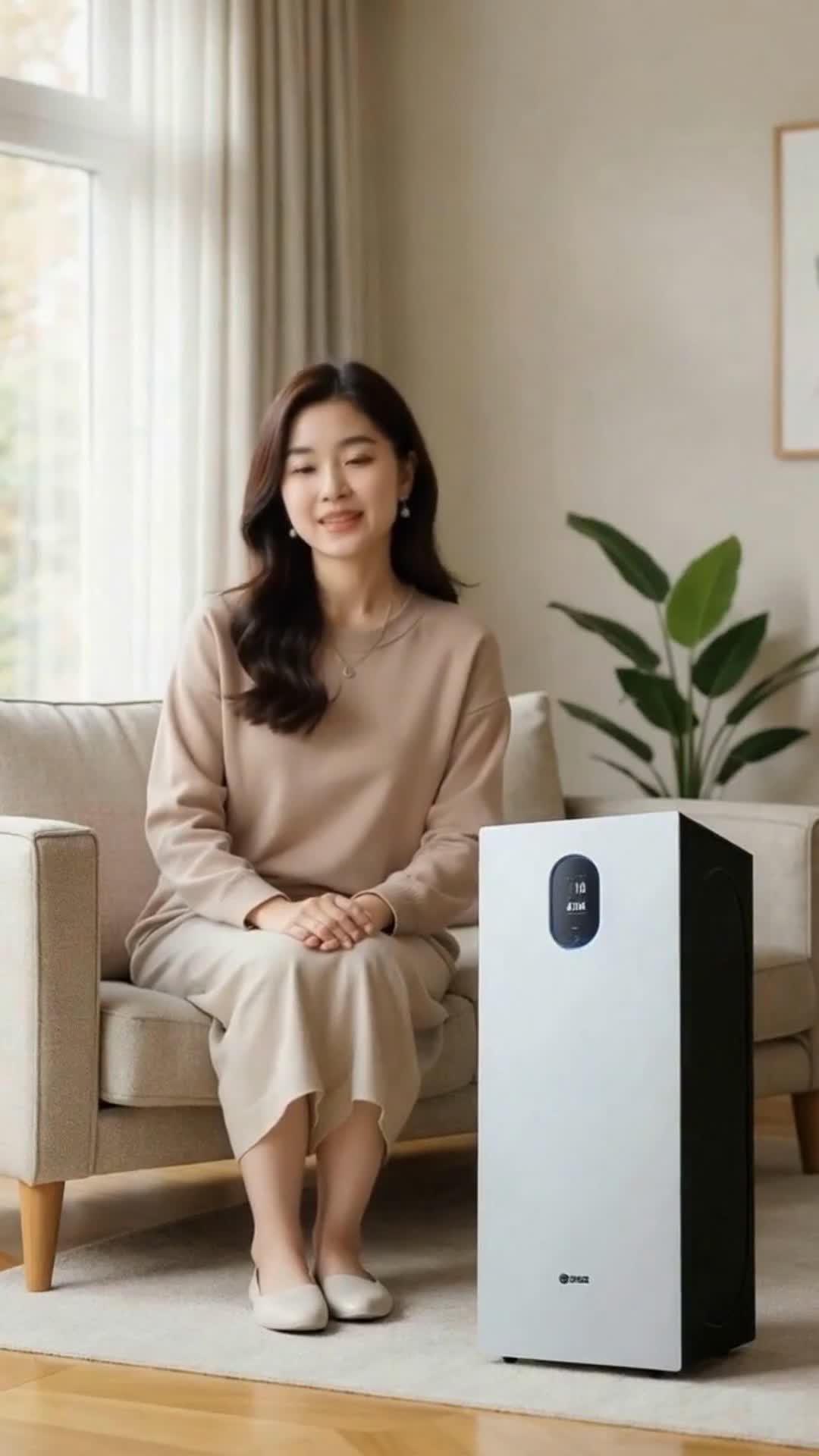 妈妈的选择：让家人呼吸真正的自由，352 Z120空气净化器