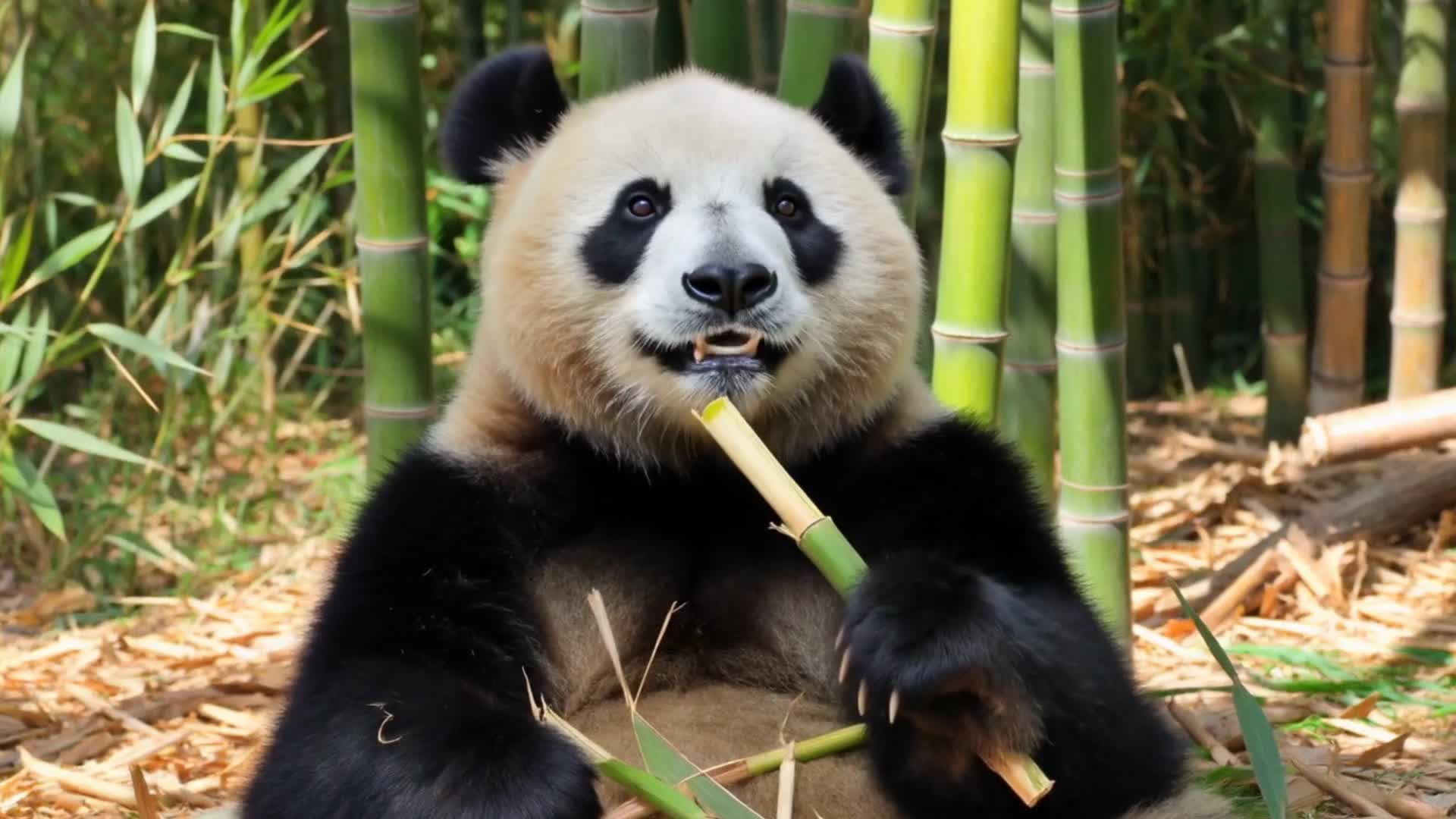 大熊猫突然"死机"？揭秘国宝的超能力省电模式！