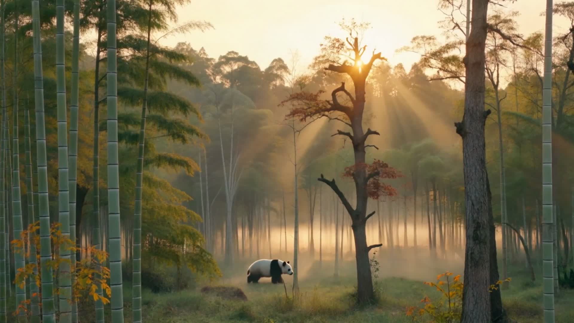 竹林秘密：大熊猫的"无声"领地争夺战