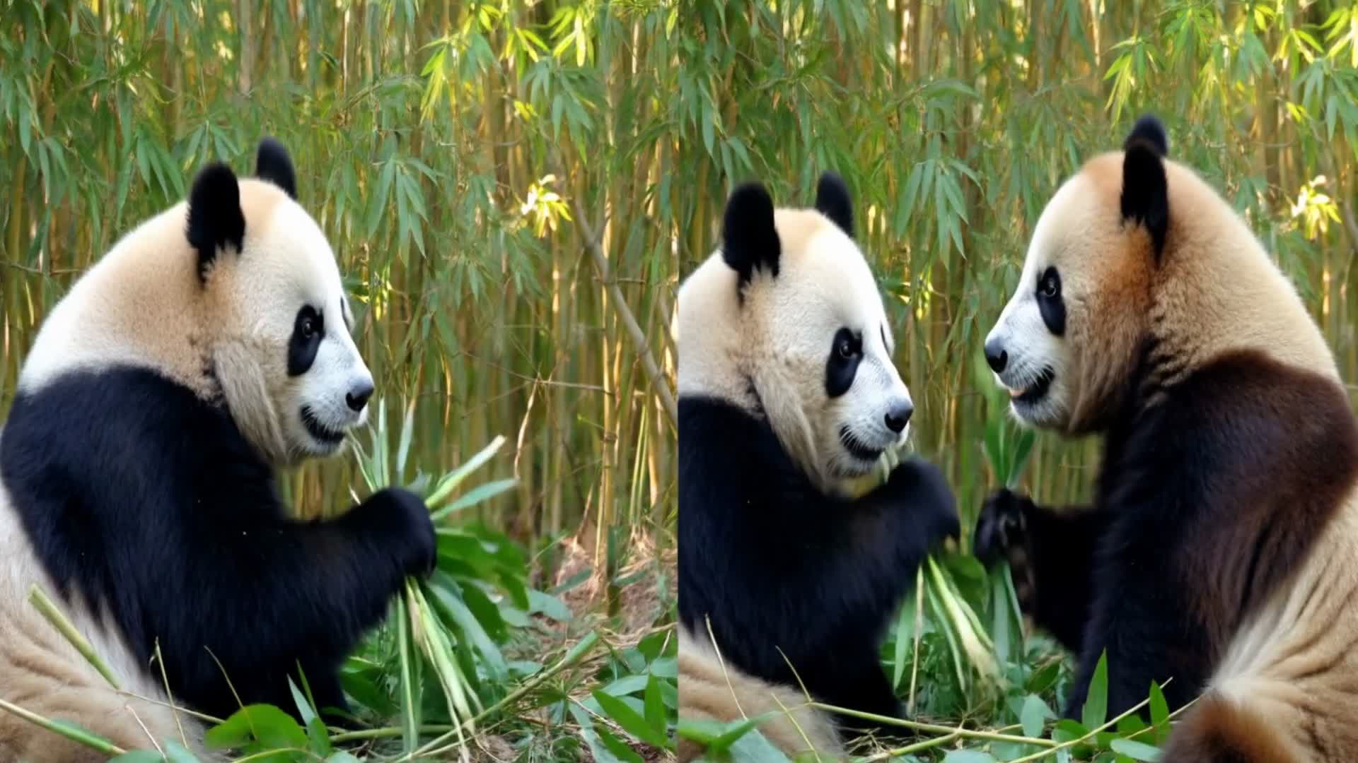 秦岭惊现"朱古力熊猫"！罕见棕色毛发之谜你知道吗？