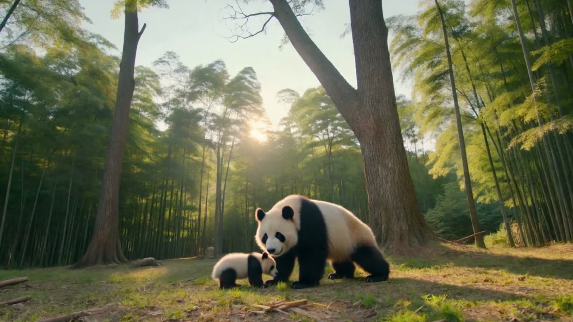 熊猫妈妈的育儿秘籍：放手，才是最深的爱！