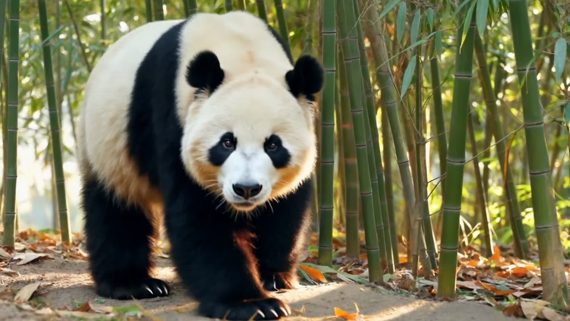 大熊猫的超能力：3公里外都能闻到的"美食雷达"