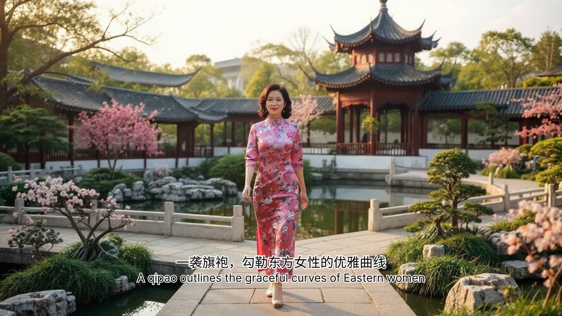 一袭旗袍，勾勒东方优雅 | 当中国古典遇见现代气质