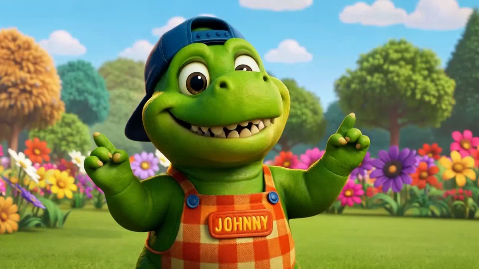 Johnny the Dino's ABC Food Adventure: A Musical Alphabet Picnic!