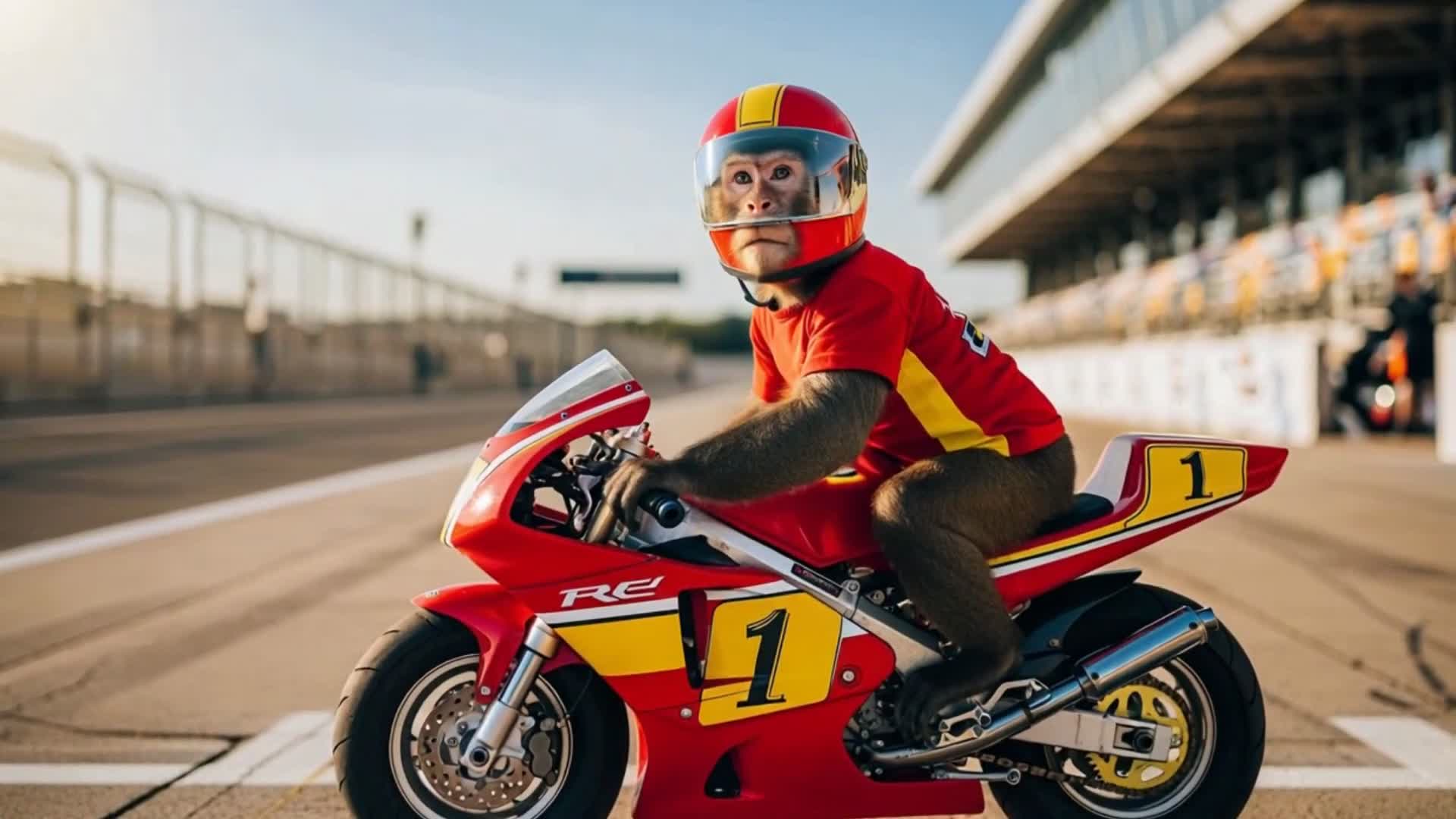 This Monkey Rides Better Than Most Humans!