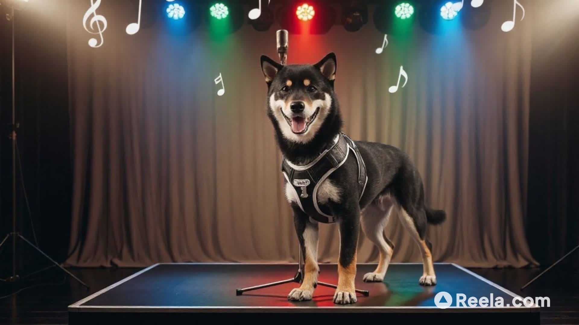 柴犬元宝挑战黎明金曲《全日爱》，狗狗唱歌太逗了！