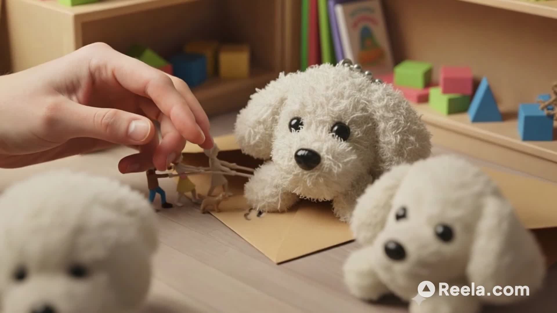 どうしても動かない犬のキーホルダーとの格闘
