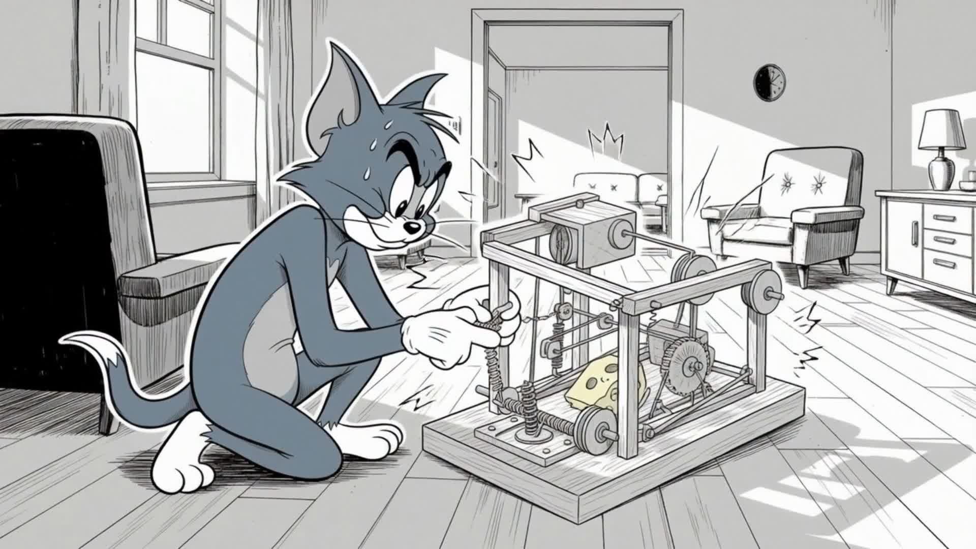 Tom's Ultimate Trap: Manga Style Mayhem