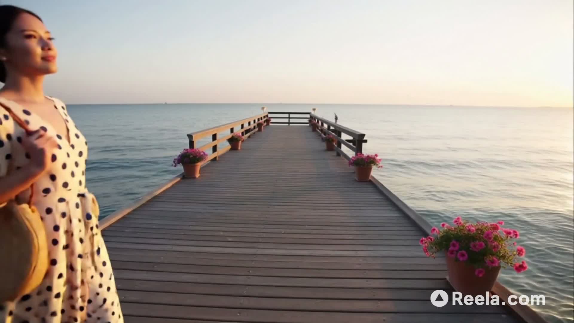 夕阳映照，触碰心灵的优雅时刻