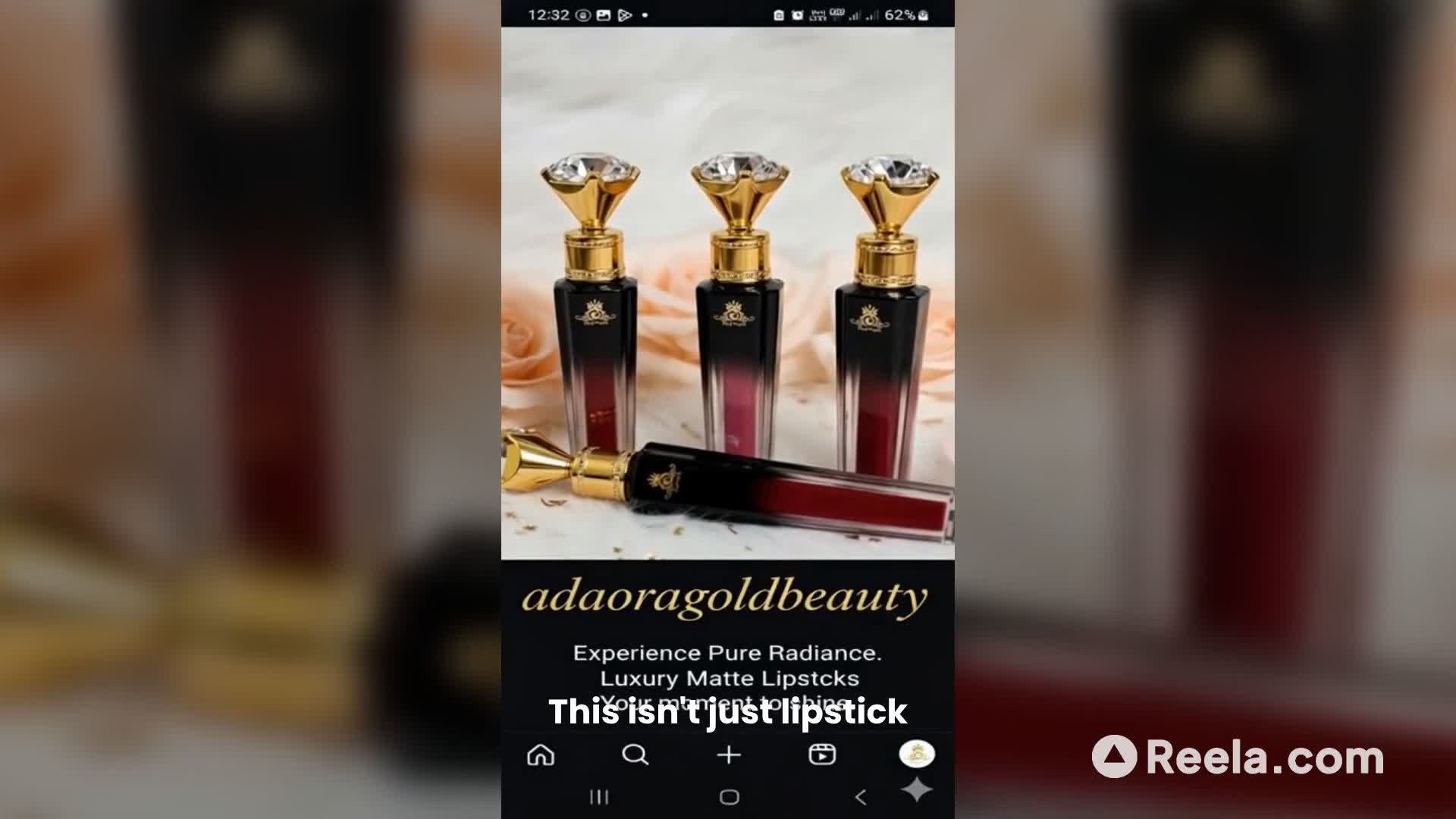 Experience Pure Luxury: Adaoragold Lipstick