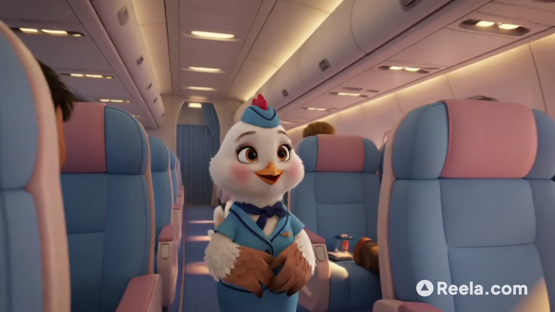 This Chicken Flight Attendant's Dedication Will Warm Your Heart