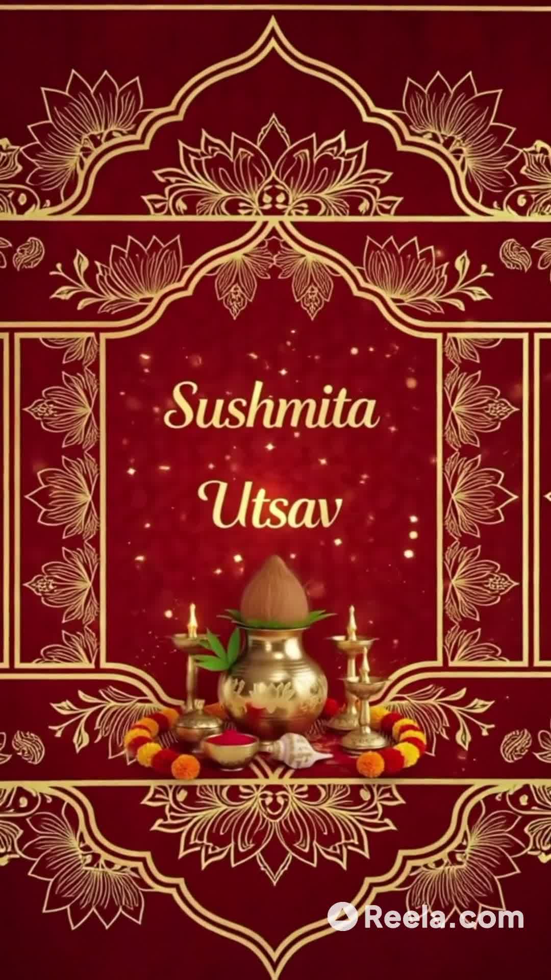 Sushmita & Utsav's Wedding Invitation | Nov 20-23, 2025