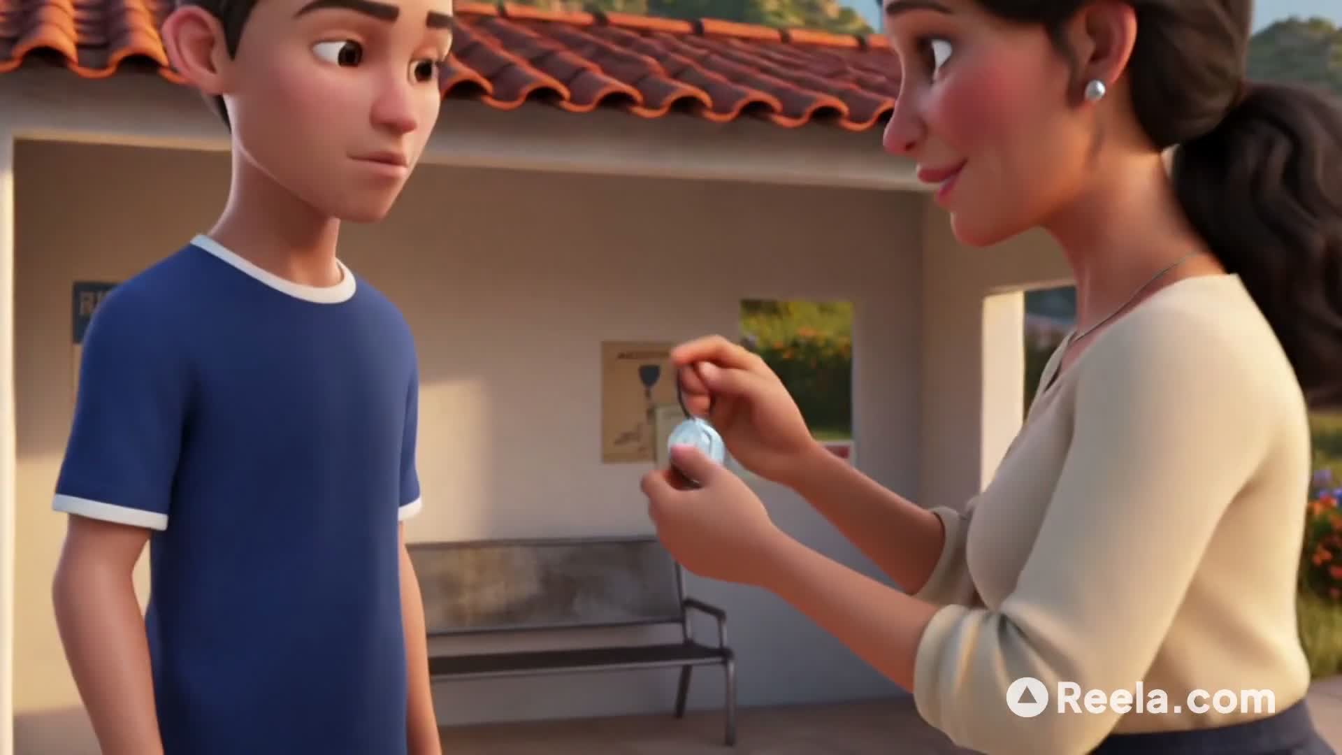 The Boy with the Pendant: Young Ronaldo's First Academy Day