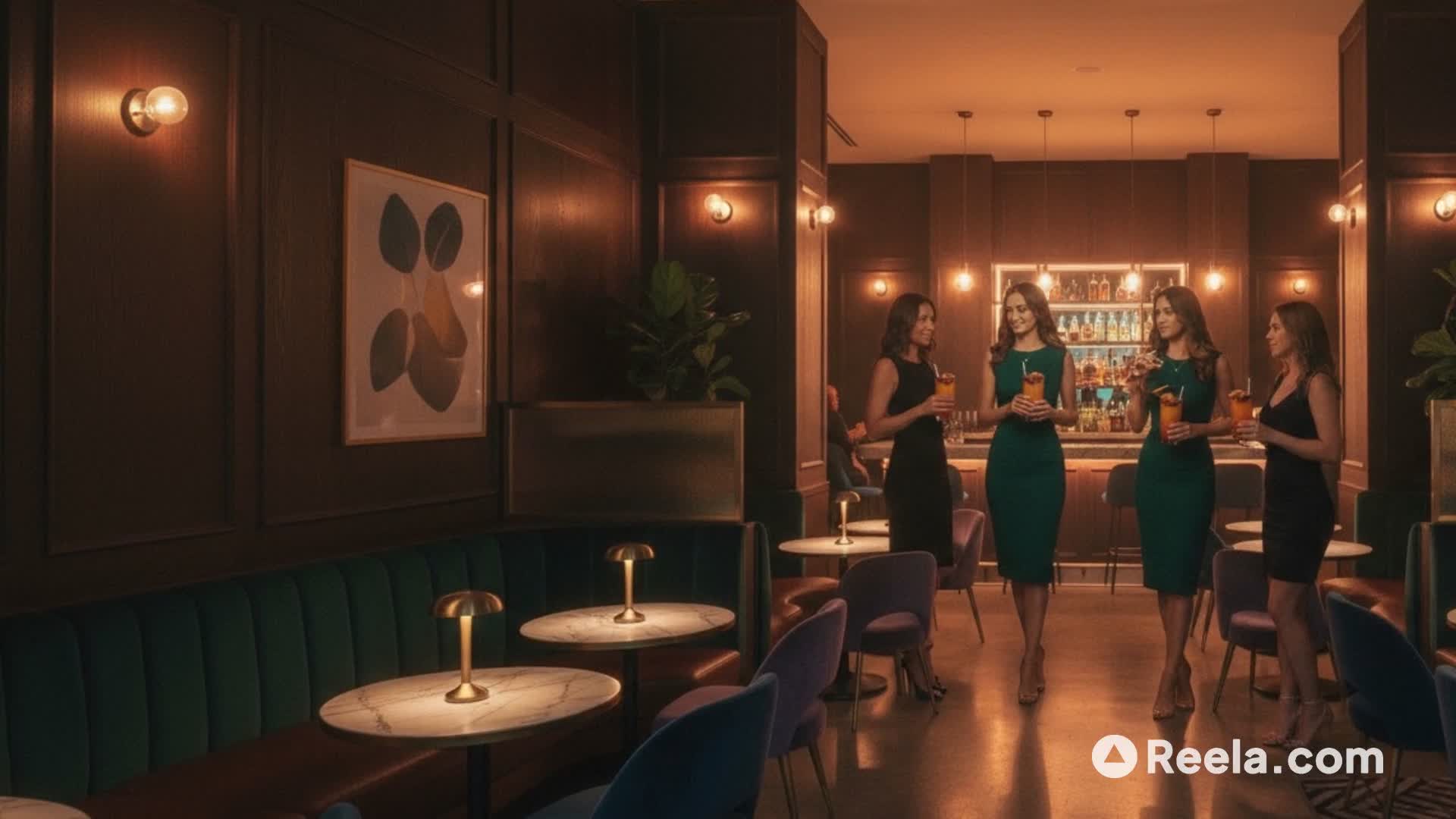 When He Leans In... But The Mocktail Is The Main Character