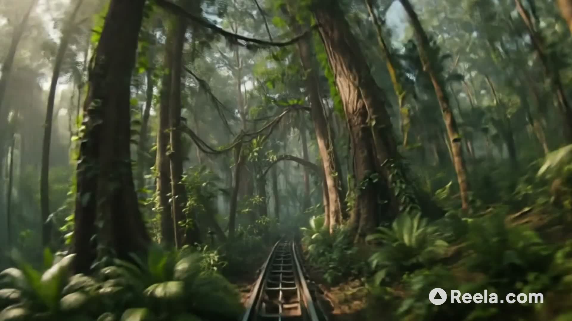 Ultimate Jungle Rush: Single-Rail Coaster POV