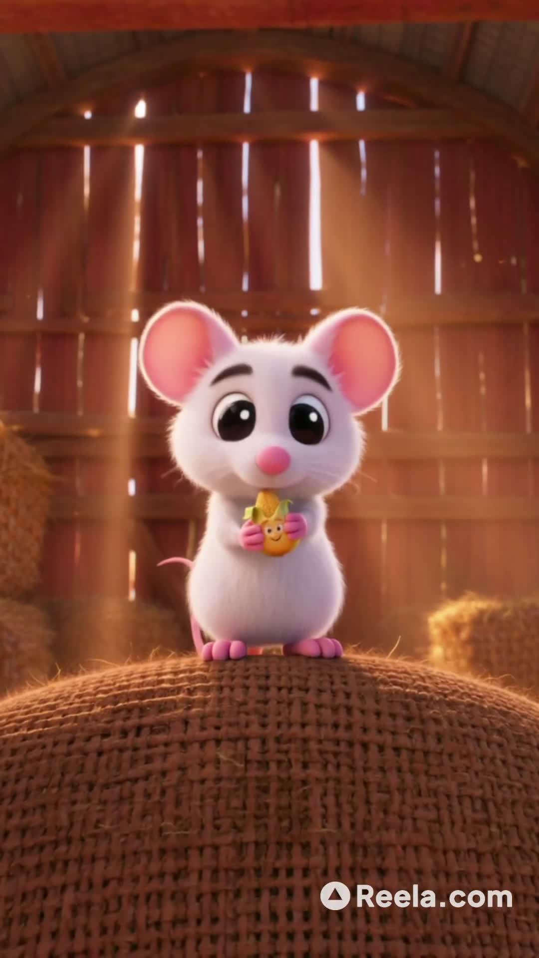 橘猫的粮仓“减肥”记 🐱🐭