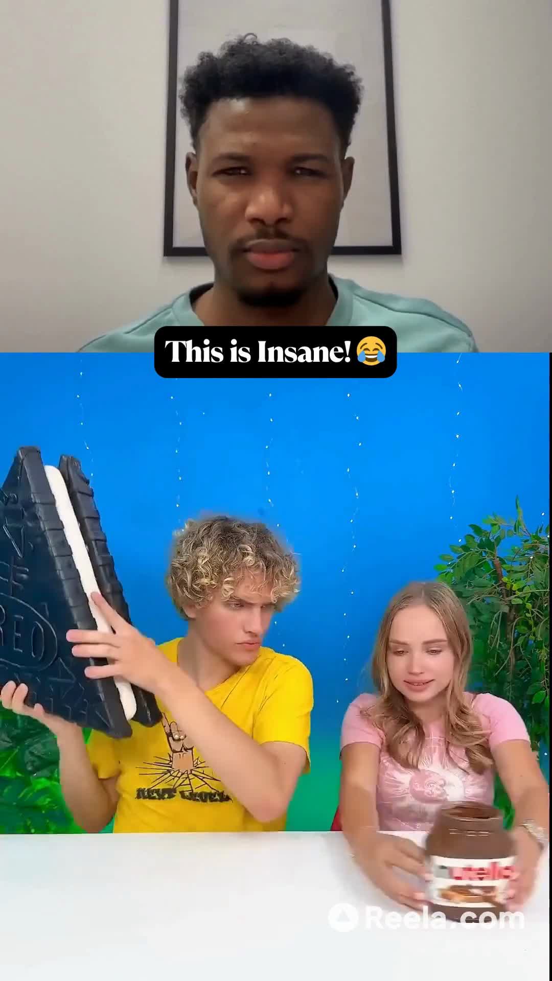 GIANT OREO VS NUTELLA?! 😱🍫