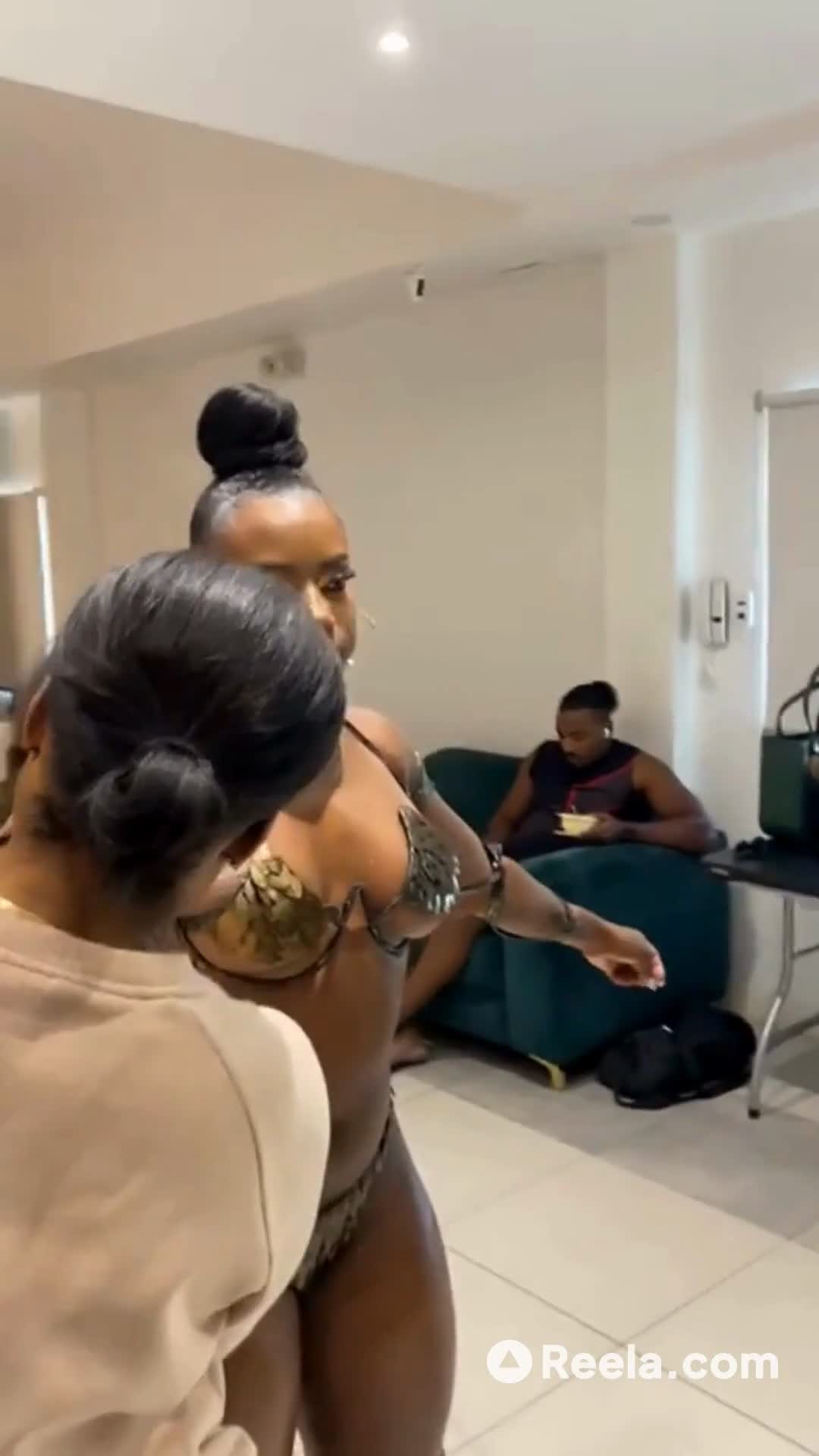 POV: Backstage at a Gold Goddess Shoot ✨📸