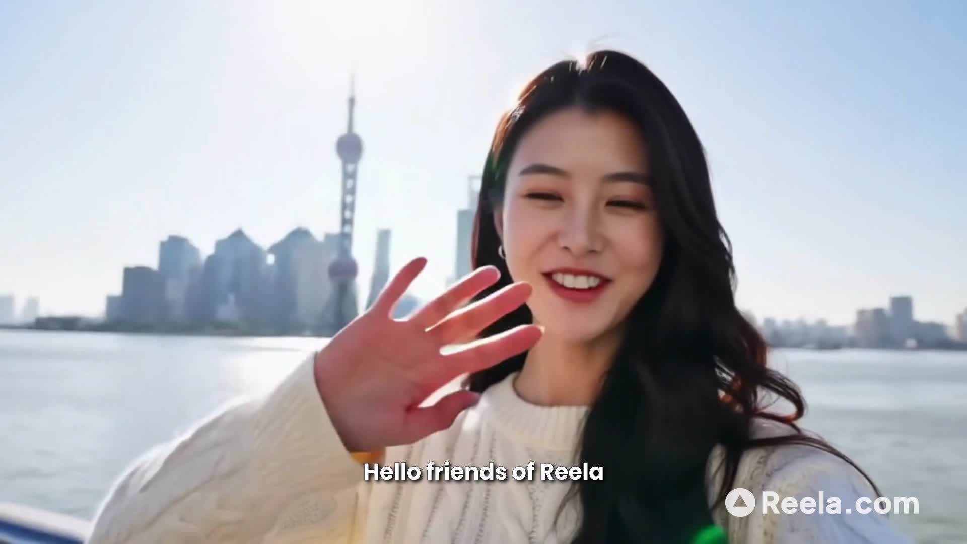 Hello from Shanghai! Meet Xiao Ling on Reela 🌆✨