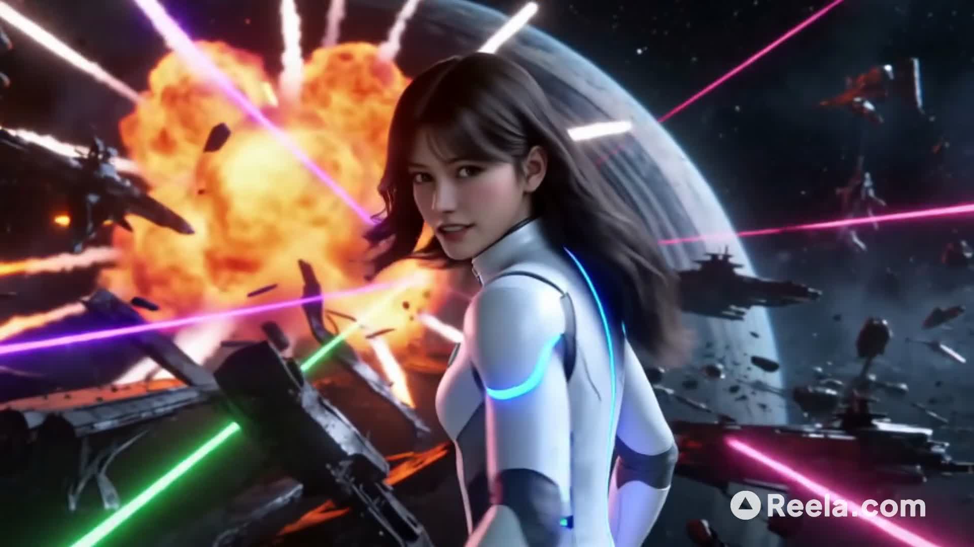 Space Warrior Xiao Ling: Mecha Transformation! 🤖✨