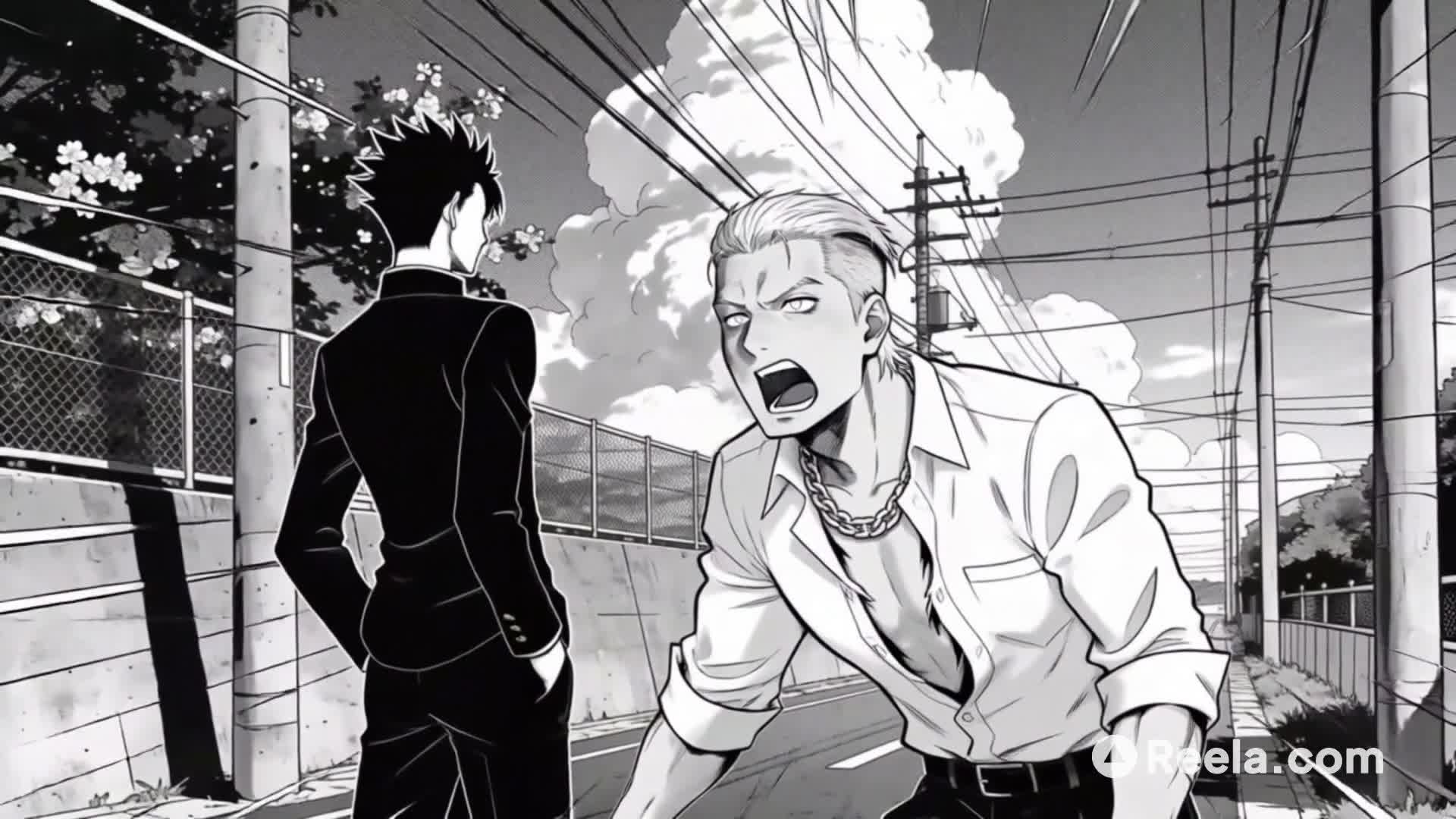 一拳解决。这就是英丸一的实力。#动漫 #动作 #MangaEdit